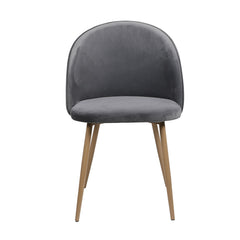 Levede 2x Dining Chairs Seat French Grey-1954802979244740609
