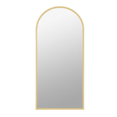 Yezi Floor Mirror Full Length Mirrors 1.8M Gold White-1954803006339944449