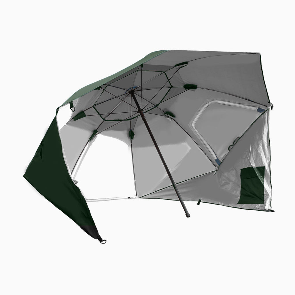 Mountview Beach Umbrella Outdoor Umbrellas Green 2.33M-1954802645415890945
