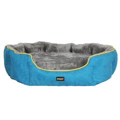 PaWz Electric Pet Heater Bed Heated S Blue Small-1954802543737573377