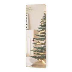 Yezi 120cm Wall Mounted Full Length Mirror Door Hanging-1954802444785553409
