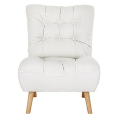 Levede Lounge Accent Chair Sofa Recliner Cream-1954802893257314305