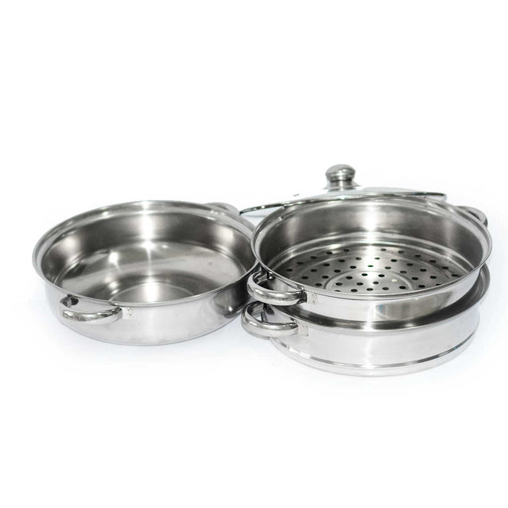 TOQUE Stainless Steel Steamer Meat Vegetable-1954802797035786241