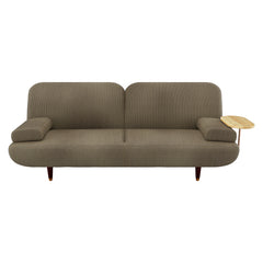LEVEDE  CONVERTIBLE SOFABED WITH USB CHARGE AND SIDE TABLE-1954802387826905089