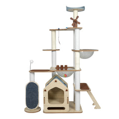 PaWz Cat Tree Scratching Post Scratcher-1954802560145690625