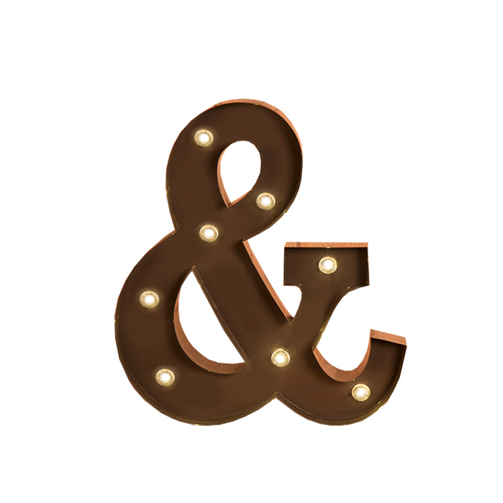 LED Metal Letter Lights Free Standing-1954803062946271233