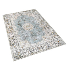 Marlow Floor Rug Short Pile Washable Vintage Carpet Soft Plush Non Slip 160x120-1954802390494482433