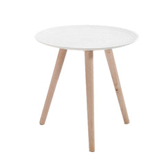 Levede Side Table Coffee Bedside End White-1954802978837893121