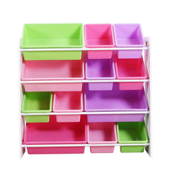 Levede 12Bins Kids Toy Box Bookshelf-1954802614113800193
