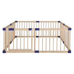 BoPeep Kids Playpen Wooden Baby Safety Medium-1954802778073337857