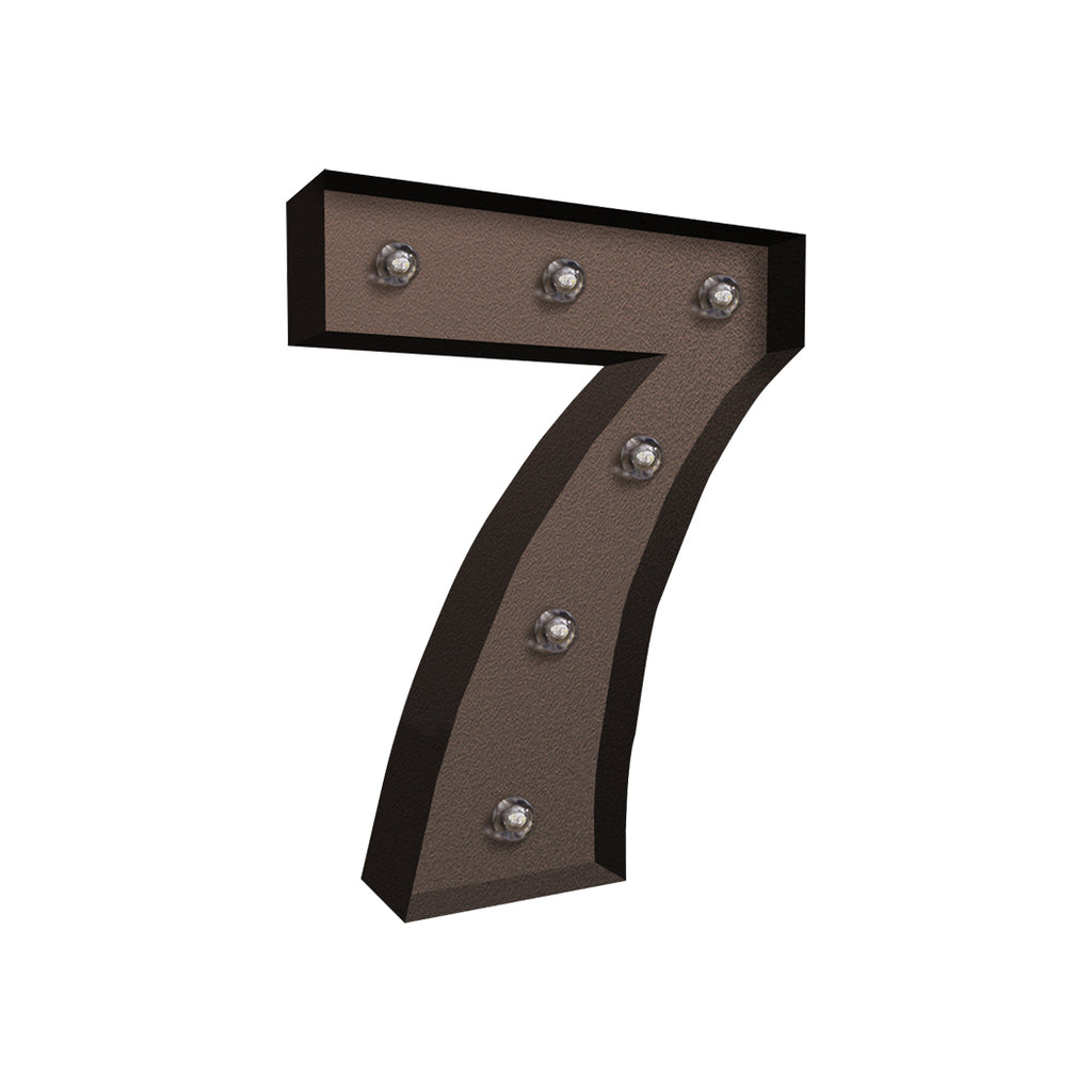 LED Metal Number Lights Free Standing-1954803090385408001