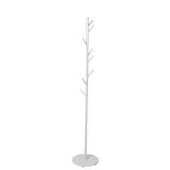 Levede Coat Rack Hat Clothes Stand Hanger White-1954803010232258561