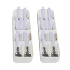2x Cutlery Organiser Drying Tray Kitchen-1954802799418150913