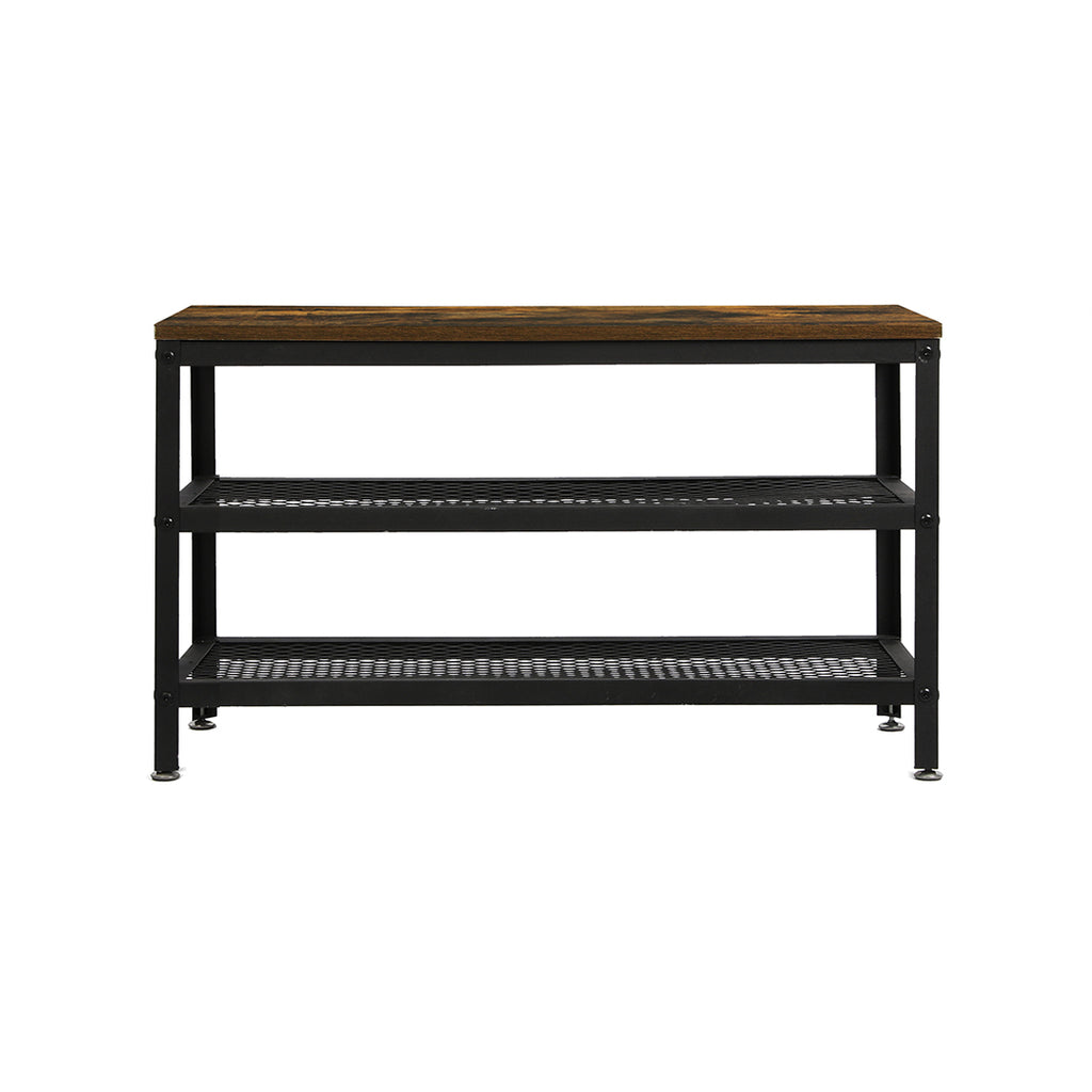 Levede 3-Tier Shoe Rack Bench Storage Cabinet 73cm-1954802690282360833