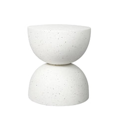 Levede Side Table Terrazzo Coffee Tables Beige-1954802989000691713