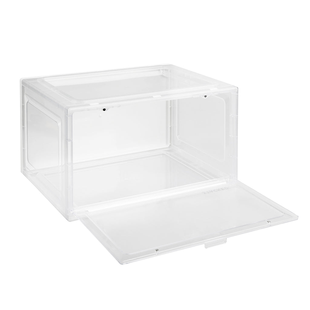 Stacked Shoe Box Acrylic Sneaker Display 1PC Clear-1954802596967485441