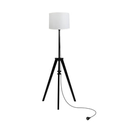 EMITTO Wooden Floor Lamp Modern Tripod Black-1954802836105728001