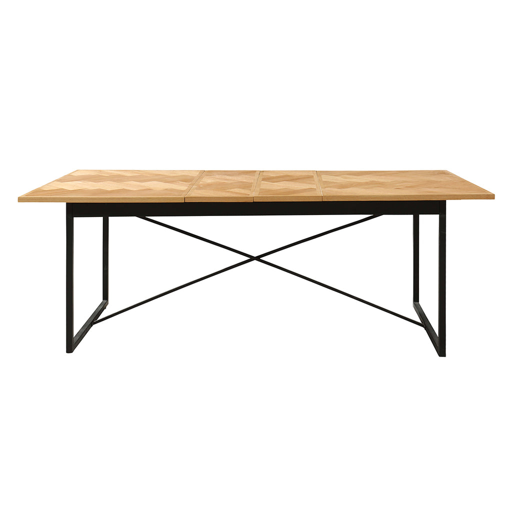 Levede Dining Table Extendable Rectangle Kitchen-1954802378700099585