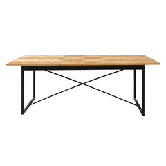 Levede Dining Table Extendable Rectangle Kitchen-1954802378700099585