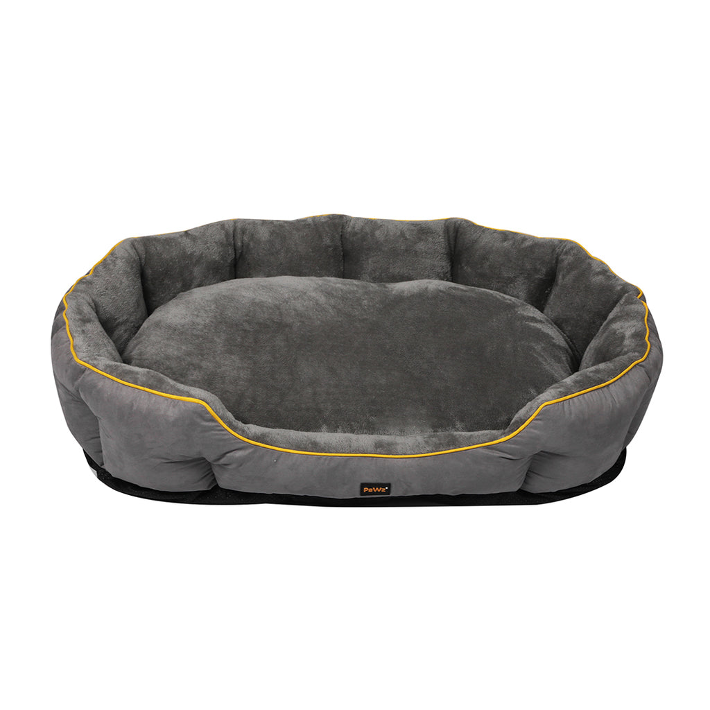 PaWz Electric Pet Heater Bed Heated M Grey Medium-1954802543565606913
