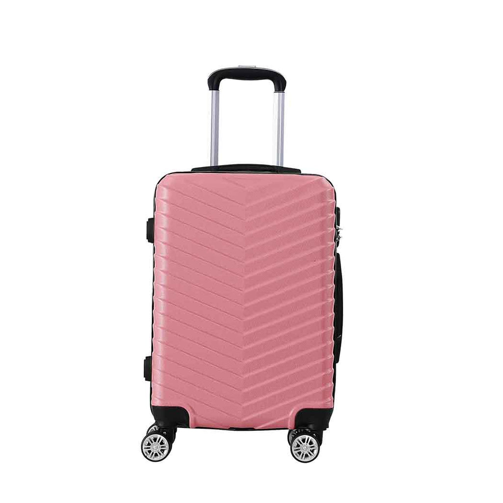 Slimbridge 20" Carry On Travel Luggage Rose 20 inch-1954802807471214593