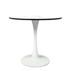 Levede Dining Table Kitchen 4 Person White-1954802994327457793