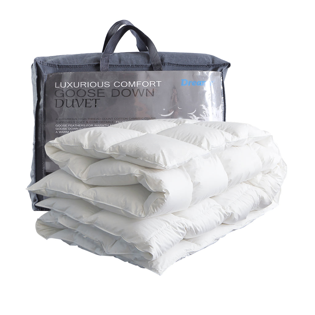 DreamZ Duck Down Feather Quilt 200GSM King-1954803025503719425
