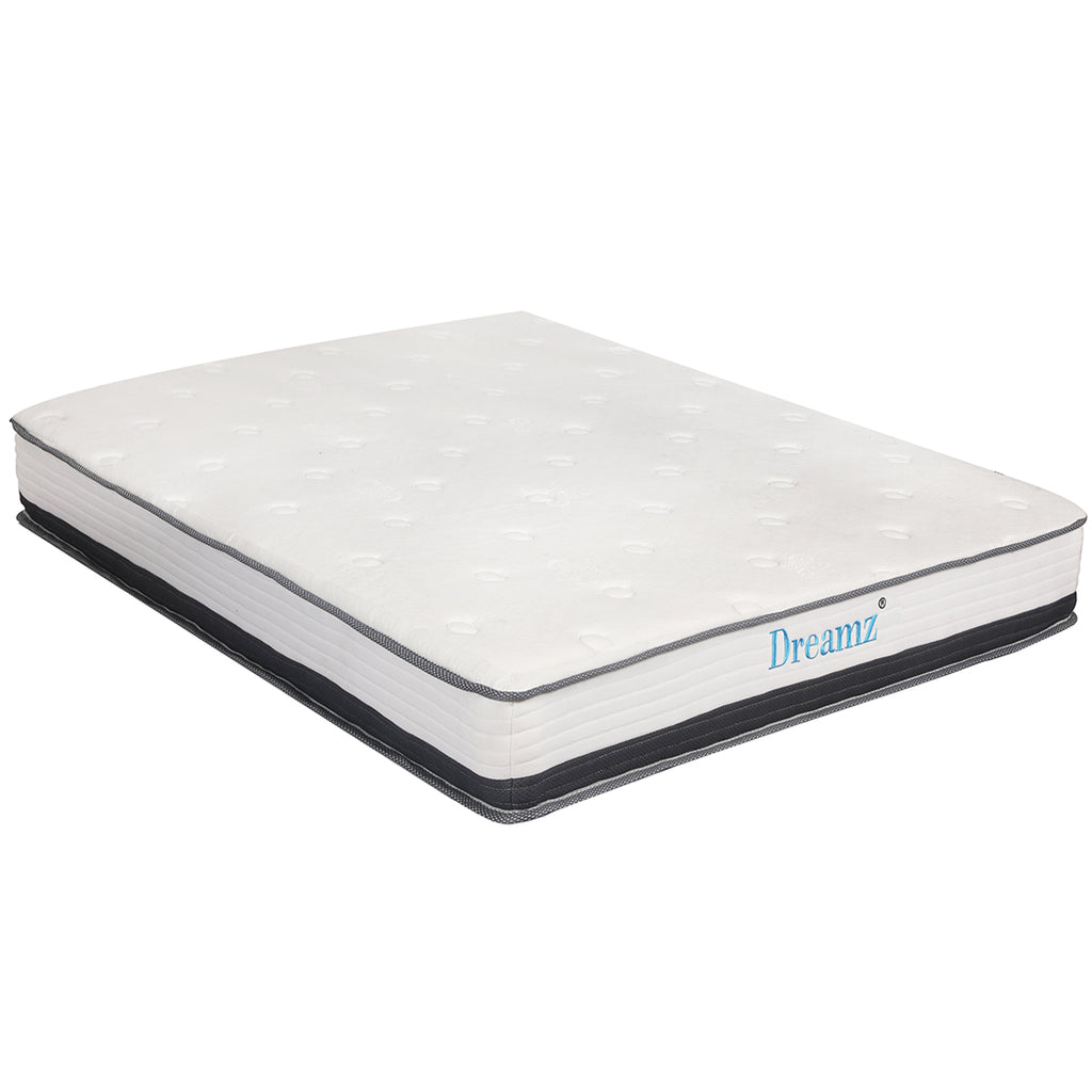 Dreamz Pocket Spring Mattress HD Foam Queen-1954802852920692737