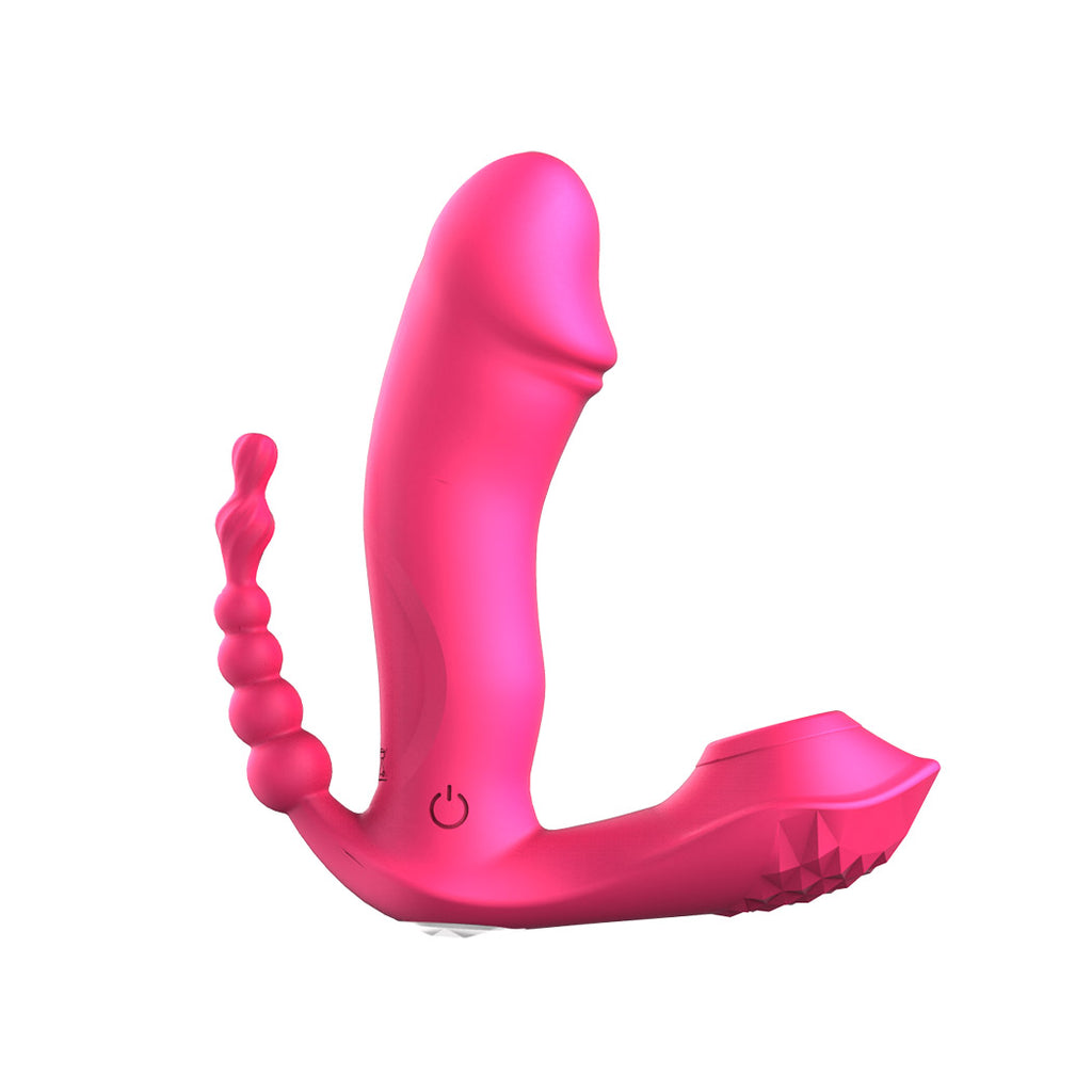 Urway Wearable Dildo Vibrator Stimulator Red-1954802635018211329