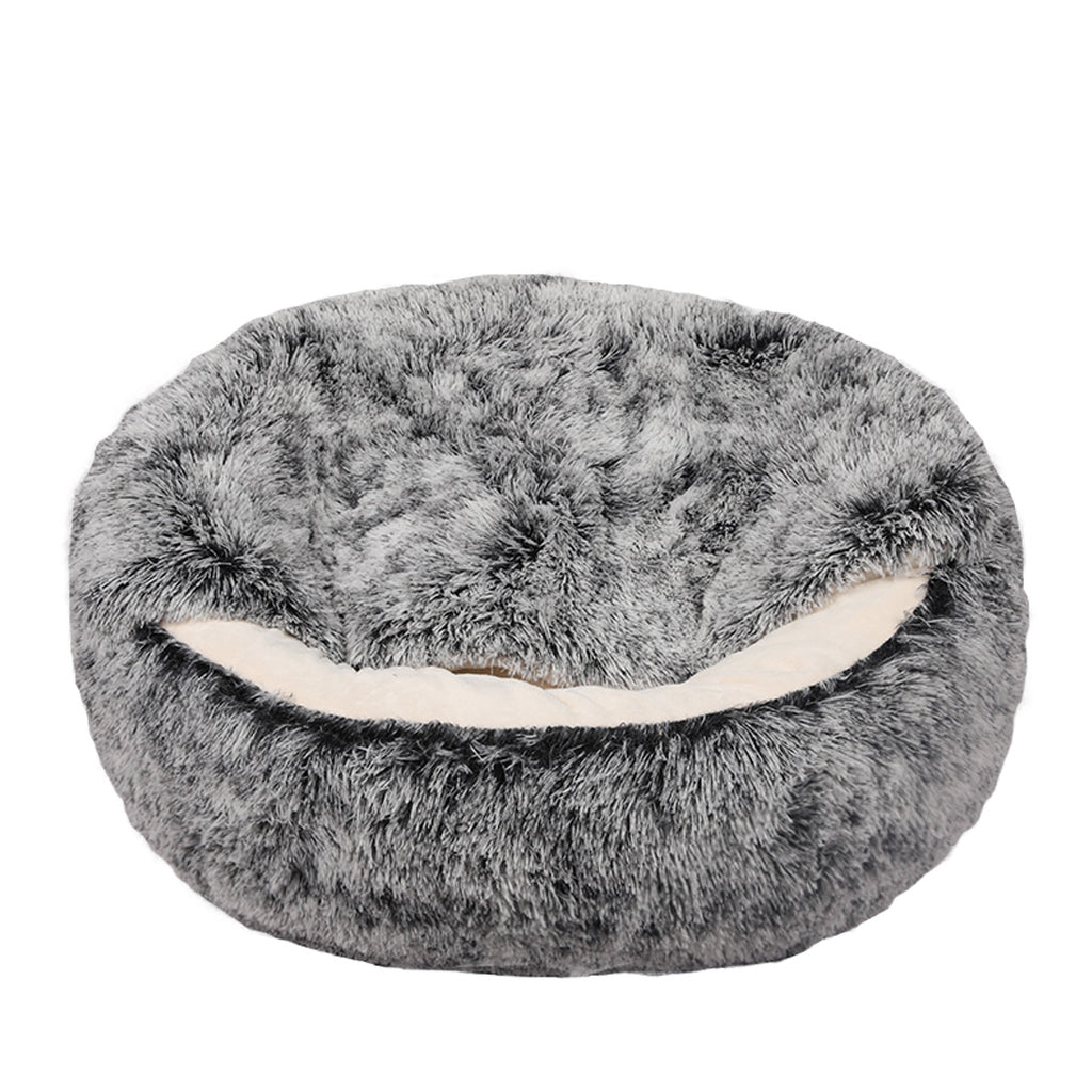 PaWz Pet Dog Calming Bed Warm Soft Plush M Medium-1954802545398517761