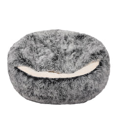 PaWz Pet Dog Calming Bed Warm Soft Plush M Medium-1954802545398517761