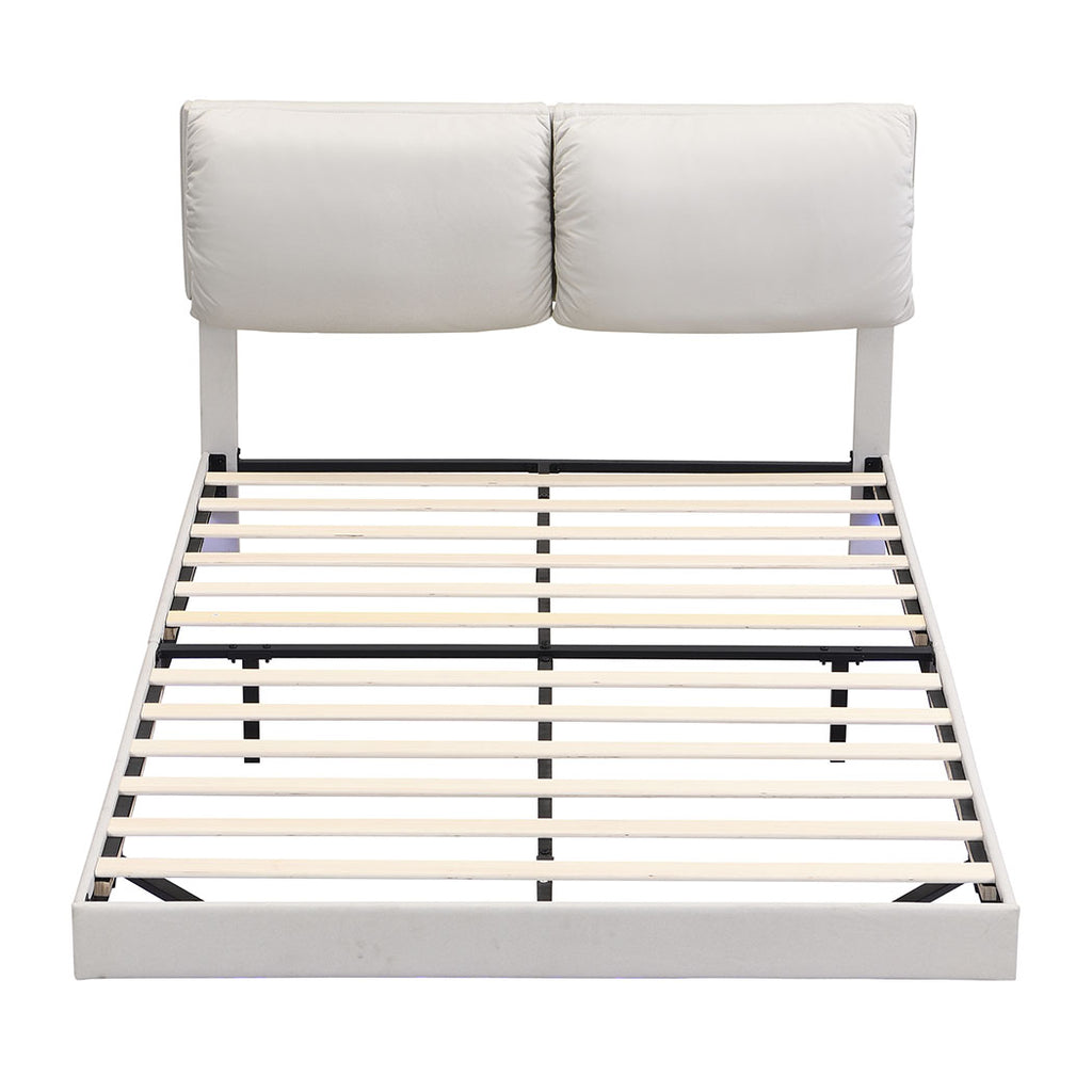 Levede Double Floating Bed Frame-1954802405312958465