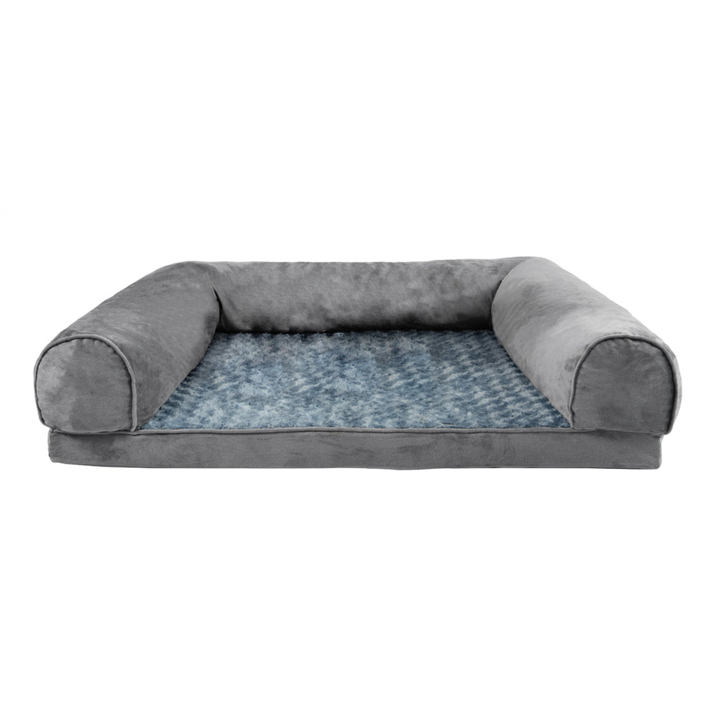 PaWz Pet Bed Sofa Dog Bedding Soft Warm XXL Cover Grey Cover XX-Large-1954802516797558785