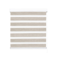 Marlow Blackout Zebra Roller Blind Curtains 180x210 Beige-1954802973817311233