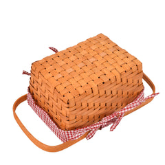 Picnic Basket Outdoor Baskets Deluxe-1954802336895471617