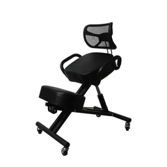 Levede Kneeling Chair Office Ergonomic Black-1954803011045953537