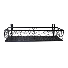 Levede Plant Stand Outdoor Indoor Home Black Rectangle-1954802666710372353