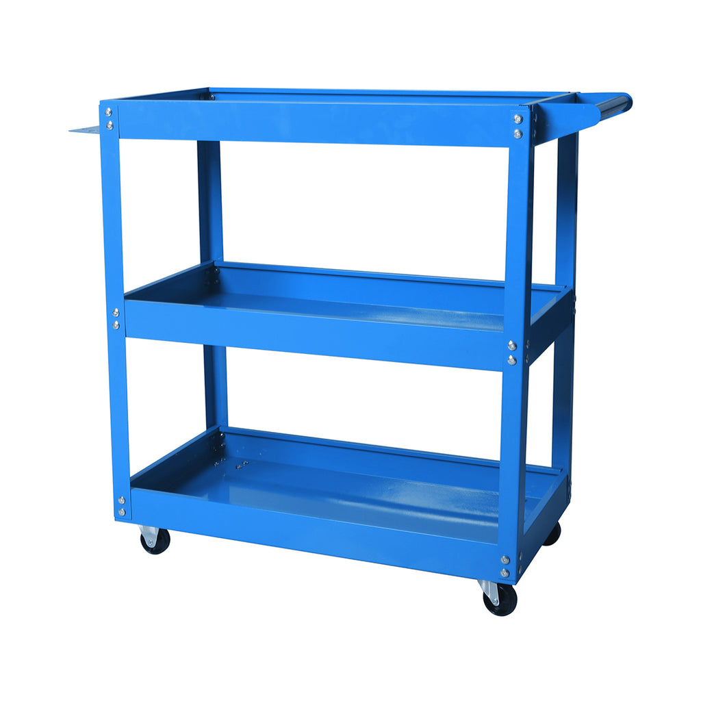 Traderight Tool Cart Trolley Toolbox Blue-1954802742346256385