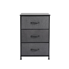 Levede Storage Cabinet Tower Chest Dark Grey-1954802983623593985