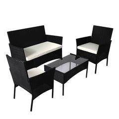 Levede 4PCS Outdoor Furniture Setting-1954802877994242049