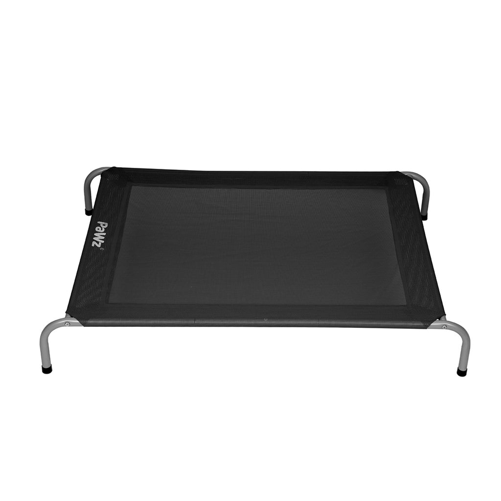 PaWz Elevated Trampoline Pet Bed Dog L Black Large-1954802573450022913
