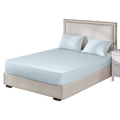 Dreamz King Mattress Protector Pillowcases King Blue-1954802846469853185