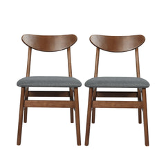 Levede 2xDining Chairs Kitchen Chair Brown 2Pack-1954802985624276993