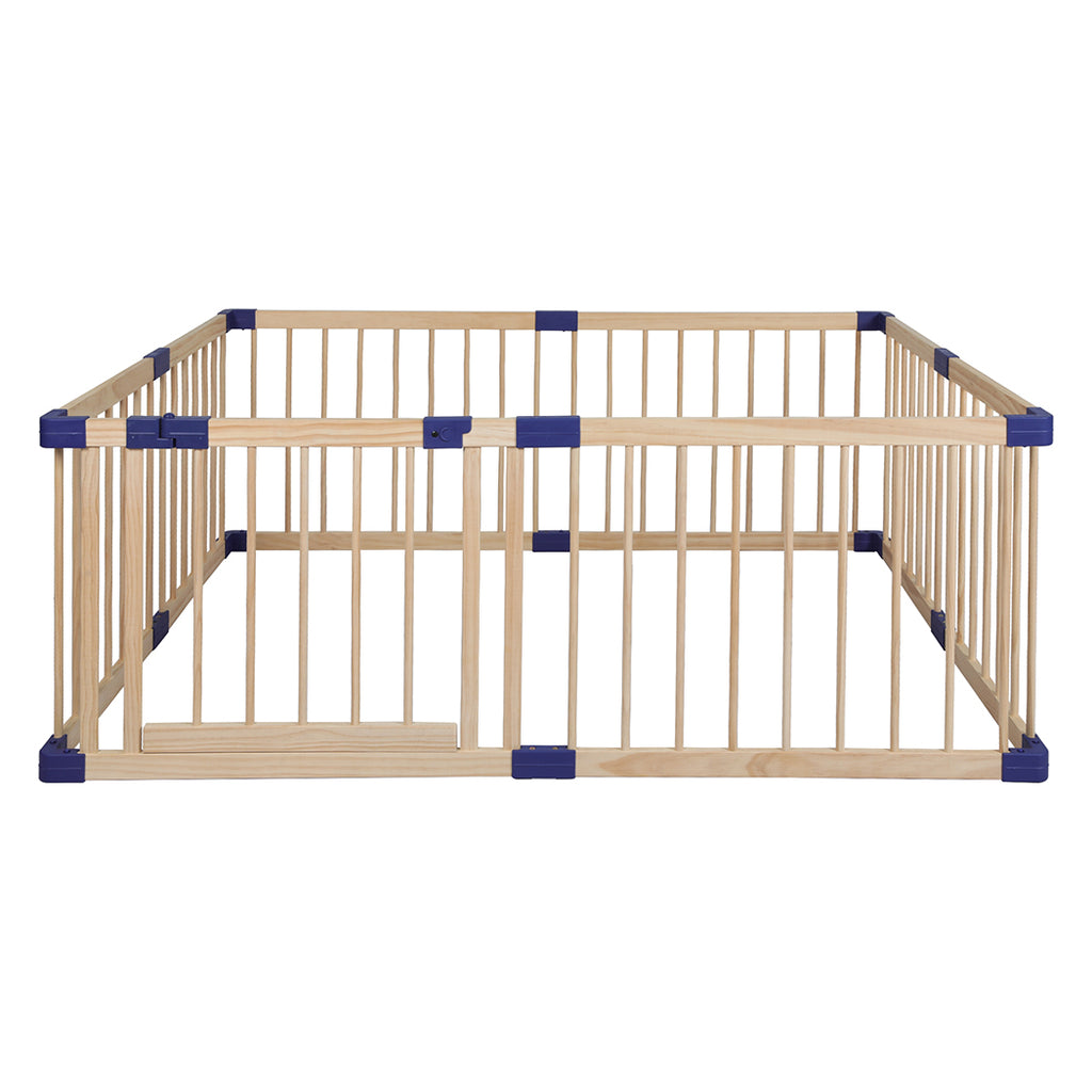 BoPeep Kids Playpen Wooden Baby Safety Large-1954802777876205569