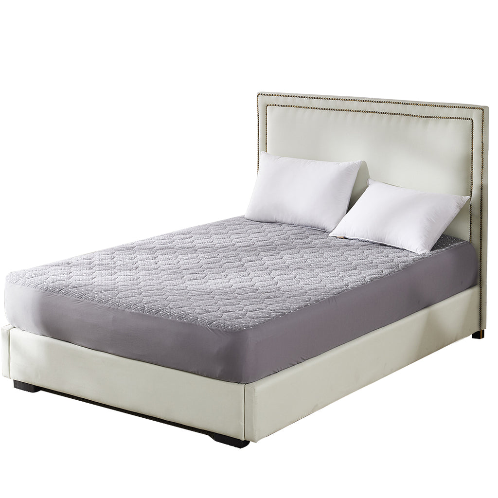 Dreamz Mattress Protector Topper Bamboo Queen-1954802844926349313