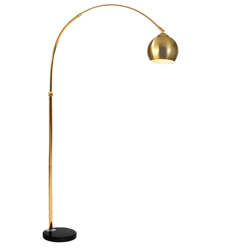 EMITTO Modern LED Floor Lamp Stand Reading Gold-1954802826320416769