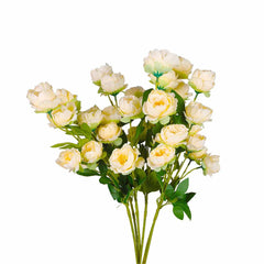 Lambu Artificial Flowers Silk Roses Yellow-1954802596778741761