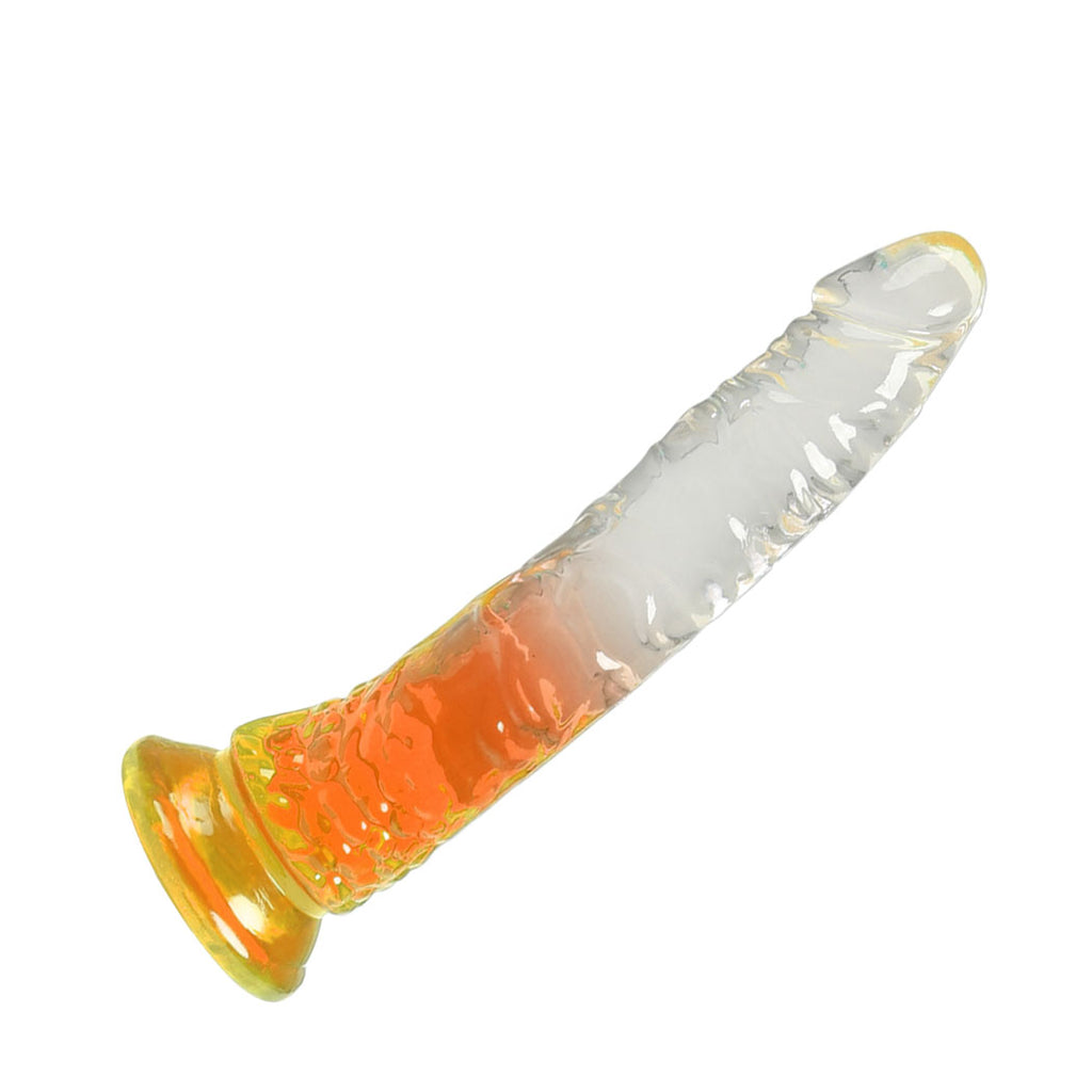 Urway Dildo Dong Realistic Penis Cock Yellow 20cm-1954802621009235969