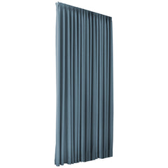 Marlow 2XBlockout Curtains Chenille 180x250 Blue CD1016-180x250-DG-1954802976119984129