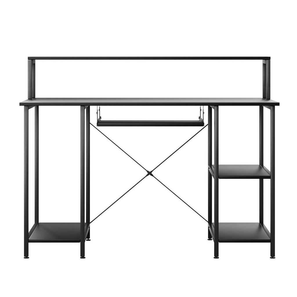 Levede Office Gaming Computer Desk Black-1954802382579830785